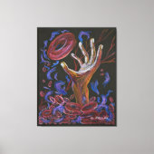 Hoop - Bewustzijn van sikkelcelpijn Canvas Afdruk (Voorkant)