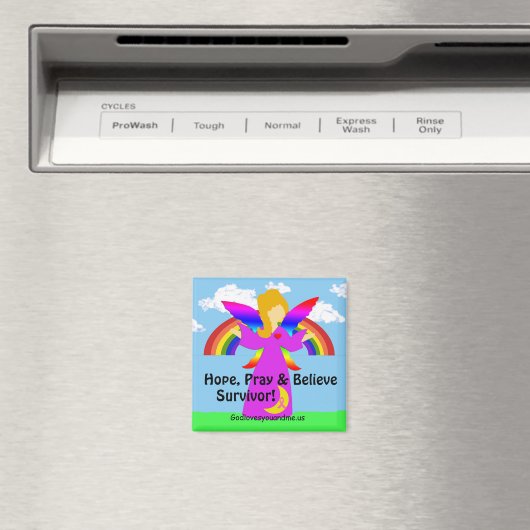 Hoop, Bid & Geloof Overlevende! Magneet (Insitu (Vaatwasser))