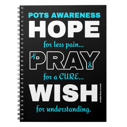 Hoop Bid Wens...POTS Notitieboek (Voorkant)