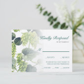 Hoop, Bierbruiloft Collectie RSVP Kaartje (Staand voorkant)