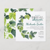 Hoop, Bierbruiloft douche Kaart (Voorkant / Achterkant)