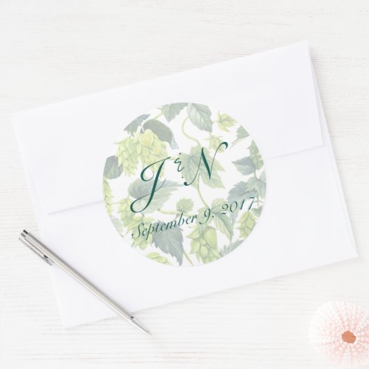 Hoop, Bierbruiloft Sticker (Envelop)