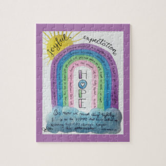 Hoop Bijbelse Waterverf van de Schrift van de Schr Legpuzzel