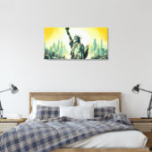 HOOP BLIJFT CANVAS AFDRUK (Insitu (Slaapkamer))