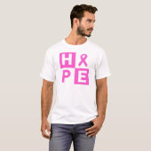 Hoop borstkanker t-shirt (Voorkant volledig)
