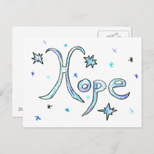 Hoop Briefkaart (Voorkant / Achterkant)