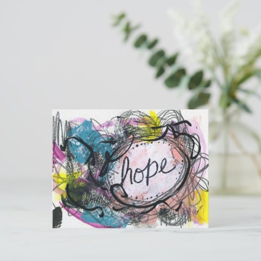 Hoop Briefkaart (Staand voorkant)