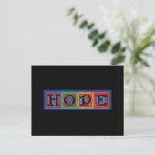 Hoop Briefkaart (Staand voorkant)