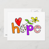 Hoop Briefkaart (Voorkant / Achterkant)