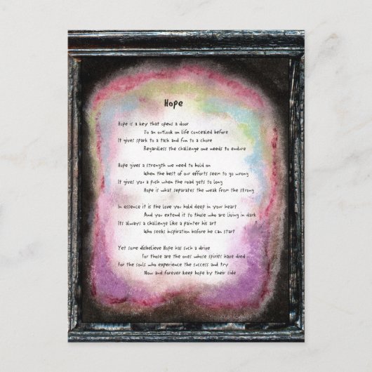 Hoop Briefkaart (Voorkant)