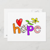 Hoop Briefkaart (Voorkant / Achterkant)