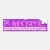 HOOP BUMPERSTICKER (Voorkant)
