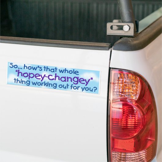 hoop bumpersticker (Op Truck)
