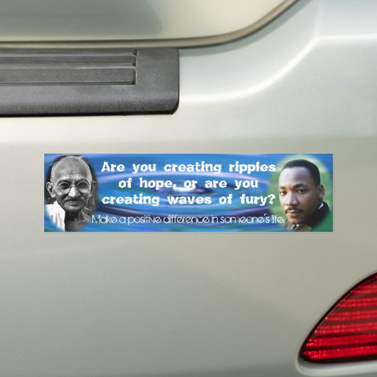 Hoop Bumpersticker (Op auto)