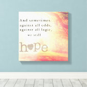 Hoop Canvas Afdruk (Insitu (Houten vloer))