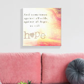 Hoop Canvas Afdruk (Insitu (Woonkamer))