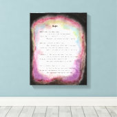 Hoop Canvas Afdruk (Insitu (Houten vloer))