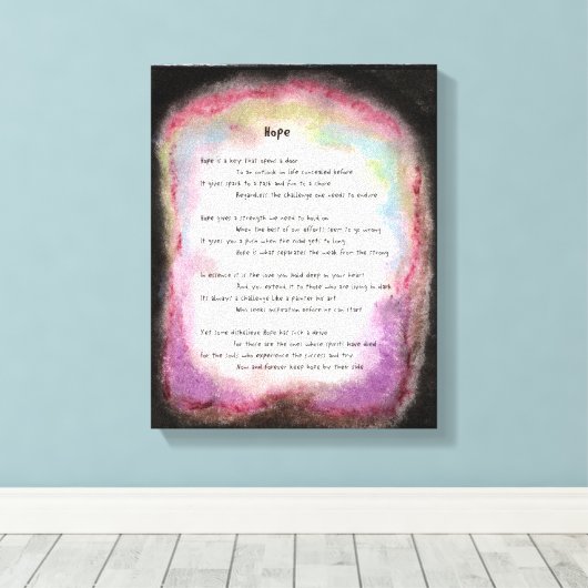 Hoop Canvas Afdruk (Insitu (Houten vloer))