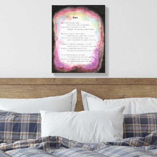 Hoop Canvas Afdruk (Insitu (Slaapkamer))