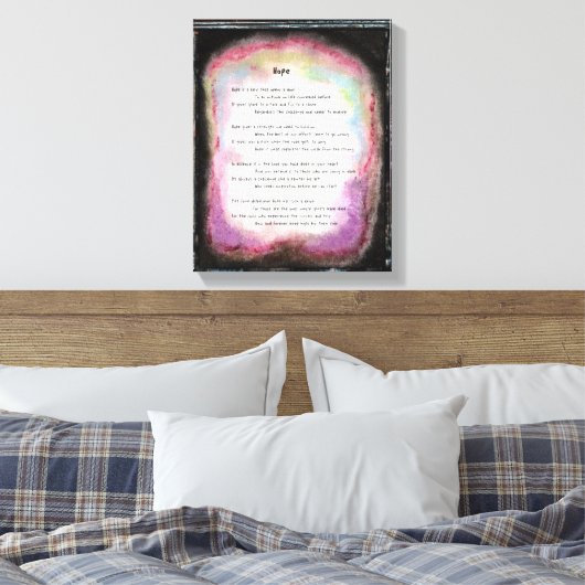 Hoop Canvas Afdruk (Insitu (Slaapkamer))