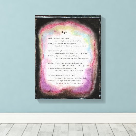 Hoop Canvas Afdruk (Insitu (Houten vloer))