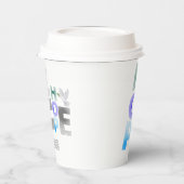 Hoop – Christelijk Faith Inspirerende papieren bek Papieren Bekers (Links)