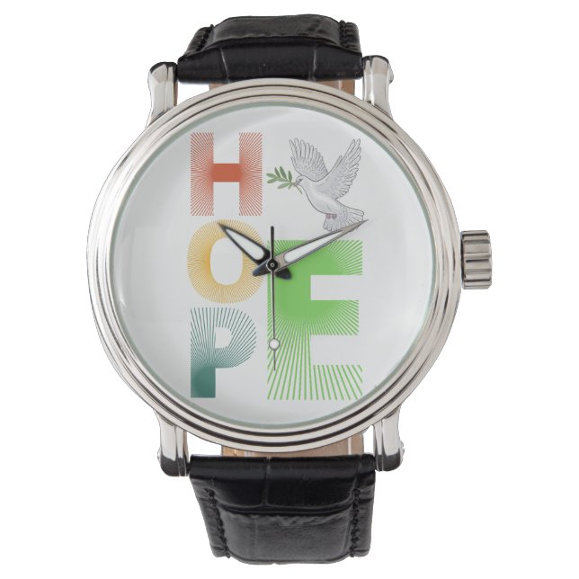 Hoop - Christelijk Inspirerend Horloge (Voorkant)