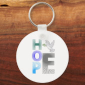 Hoop - Christelijk Inspirerend Sleutelhanger (Achterkant)