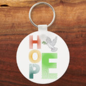 Hoop - Christelijk Inspirerend Sleutelhanger (Voorkant)