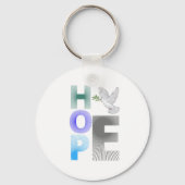 Hoop - Christelijk Inspirerend Sleutelhanger (Achterkant)