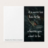 Hoop citaat van F. Scott Fitzgerald Kaart (Buitenkant ongevouwen)