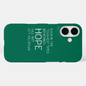 Hoop Citaten Case-Mate iPhone Case (Achterkant (horizontaal))
