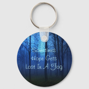 Hoop citeert levensbosfog achtergrond iPod touch c Sleutelhanger
