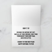 "Hoop Creams" Verjaardag Kaart (Binnen)