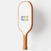 Hoop Creëer wonderen Pickleball Paddle (Links)