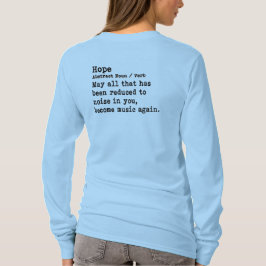 Hoop: Crew Neck met lange mouwen T-shirt