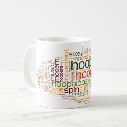 Hoop Dance Word Mix Mok (Voorkant links)