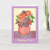 hoop dat de dingen snel beter voor je worden kaart (Voorkant)