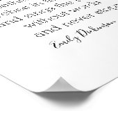 hoop dat de literaire Emily Dickinson citeert over Poster (Hoek)