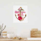 Hoop dat de Soul Art Print verankert (Keuken)