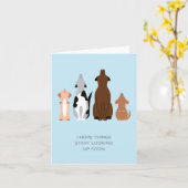 Hoop dat dingen snel beginnen op te zoeken hond sy kaart (Gele Bloem)