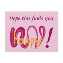 Hoop dat dit je blij Jouw tekst Briefkaarten vindt