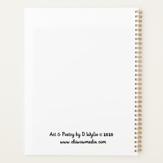 Hoop dat dromen uitkomen planner (Achterkant)