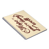 Hoop Dat Het Goed Met Je Gaat Notitieboek (Rechterzijde)