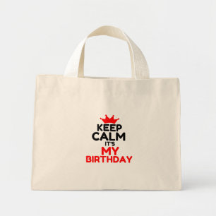 HOOP DAT HET MIJN BIRTHDAY IS MINI TOTE BAG