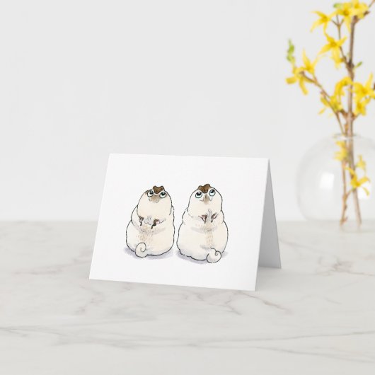 Hoop dat het opkijkt! sympathie kaart (Gele Bloem)