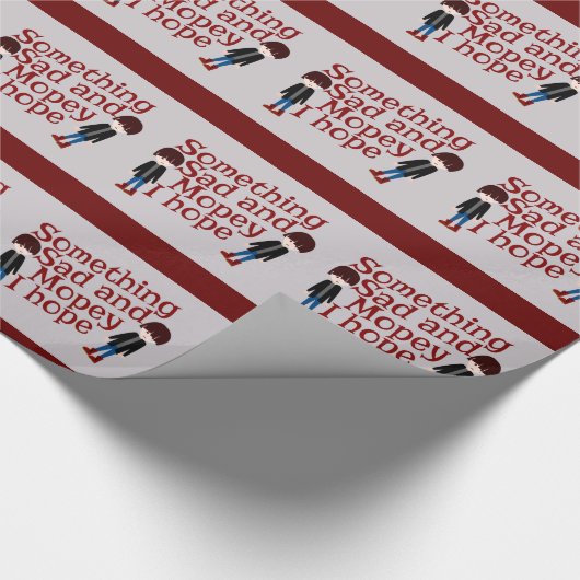 Hoop dat het Sad en Mopey is Cadeaupapier (Hoek)