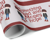 Hoop dat het Sad en Mopey is Cadeaupapier (Rol Hoek)
