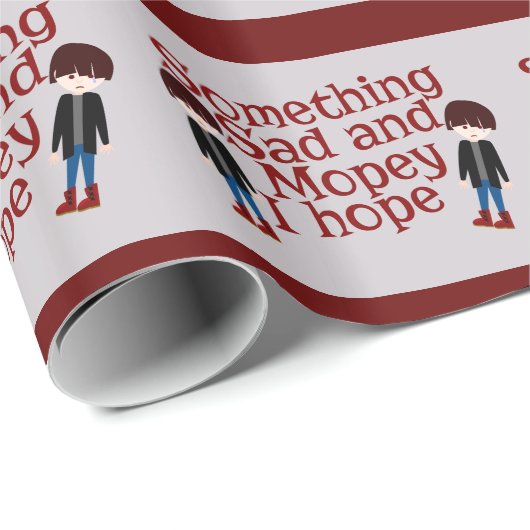 Hoop dat het Sad en Mopey is Cadeaupapier (Rol Hoek)