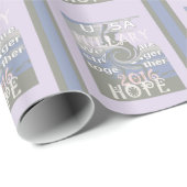 Hoop dat Hillary USA we sterker met elkaar zijn Cadeaupapier (Rol Hoek)